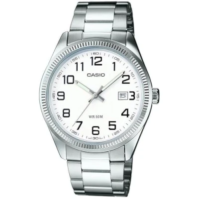 Imagen de Casio Reloj Analogico para Hombre de Cuarzo con Correa en Acero Inoxidable MTP 1302PD 7BVEF