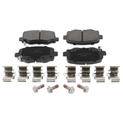 Imagen de MAPCO 6347 Juego de pastillas freno Eje trasero con avisador acústico desgaste tornillos pinza accesorios JEEP: Renegade SUV