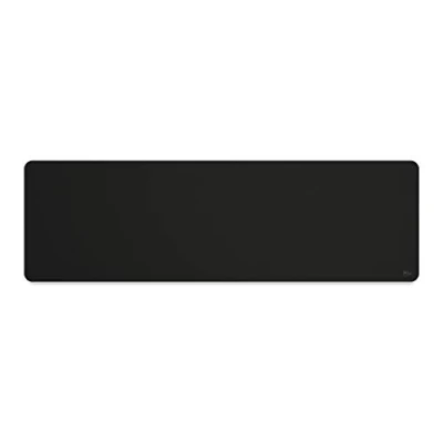 Imagen de Glorious Gaming Alfombrilla de tela (extendida) Bordes cosidos, superficie lisa para velocidad y control, base antideslizante, lavable a máquina, grande (910 x 280 3 mm) Negro discreto