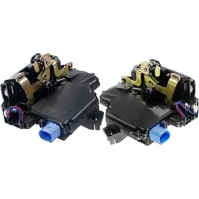 Imagen de Frankberg 2x Cerradura de puerta Servomotor Trasero 6 Postes Compatible con Polo 9N Hatchback 2001 2009 Ibiza III 6L1 2002 Sustituir# 3B4839015AG