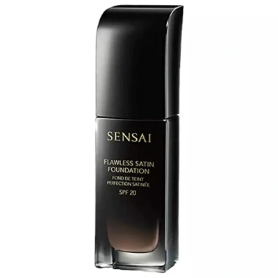 Imagen de Sensai Flawless Satin Moisture Base de maquillaje 206 Brown Beige 30 ml