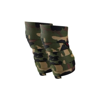 Imagen de Harbinger Red Line Knee Wrap Camo Rodilleras, Unisex, Camuflaje, 1 Size (78&#039;)