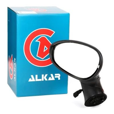 Imagen de Espejo retrovisor Alkar 6101547 izquierda eléctrico convexo para vehíc. con volante a la FIAT: Grande Punto Hatchback, Evo Hatchback