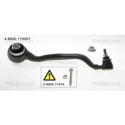 Imagen de TRISCAN 8500 115057 Barra oscilante, suspensión de ruedas con rótula suspensión/carga, apoyo caucho Brazo oscilante transversal BMW: X5, X6