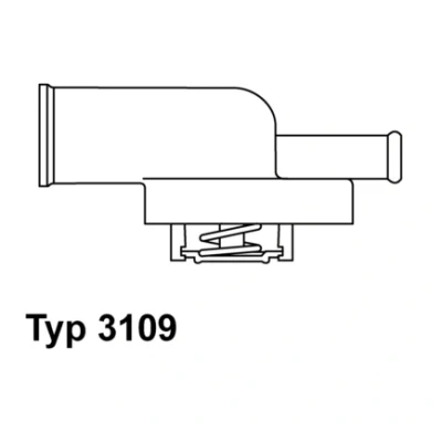 Imagen de WAHLER 3109.87D Termostato, refrigerante 87 con junta FIAT: Uno Hatchback, Tipo Tempra Berlina, LANCIA: DELTA 2, Dedra Berlina
