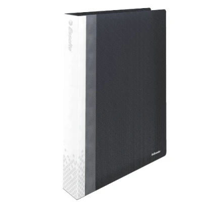 Imagen de Esselte Carpeta de fundas, A4, 80 Capacidad para 160 hojas, Fundas transparentes, Tapas rígidas, Negro VIVIDA, Gama 623989