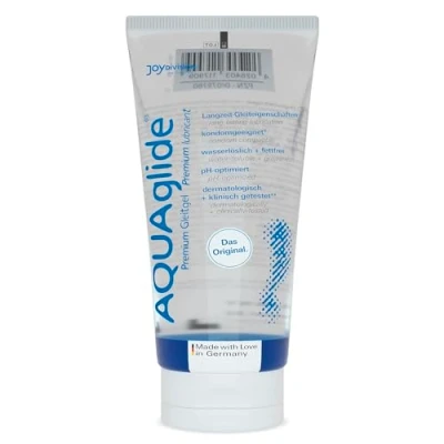 Imagen de JOYDIVISION Original AQUAglide 50 ml lubricante natural, transparente y vegano, pH optimizado compatible con condones de látex