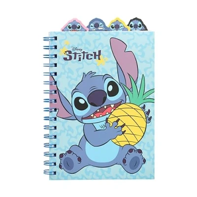 Imagen de Grupo Erik Cuaderno Disney Stitch A5 con 4 separadores punteado Bullet Journal libreta de notas Bloc