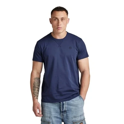 Imagen de G STAR RAW Nifous Camisetas, Azul (Sartho Blue D24449 336 6067), XS para Hombre