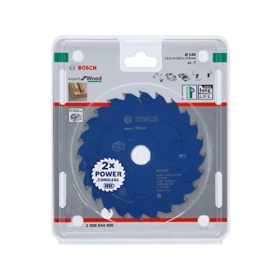 Imagen de Bosch Professional Disco de sierra circular Expert for Wood (madera, 140 x 20 1,8 mm, 24 dientes, accesorio sin cable)