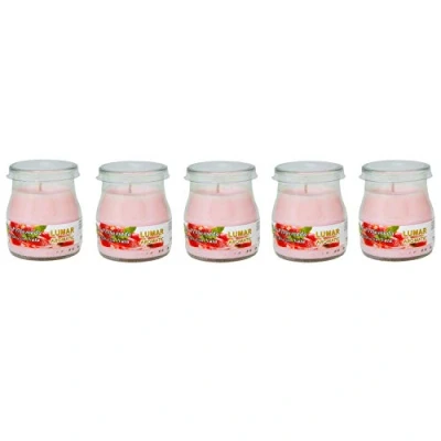 Imagen de Lumar Aromatic Vela en Frasco Aromatica (Fresas con Nata, 5)