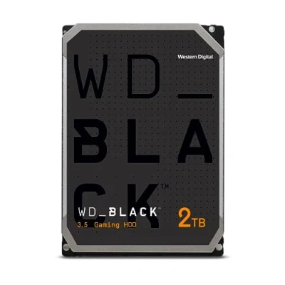 Imagen de WD_BLACK 2TB de Alto Rendimiento. Disco duro interno 3.5&quot;, 7200 RPM Class, SATA 6 GB/s, 64MB Cache, Garantía 5 años