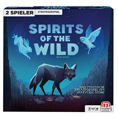 Imagen de Mattel Games Spirits of the Wild Juego de estrategia (en alemán) (GNH18) , color/modelo surtido, Exclusivo en Amazon