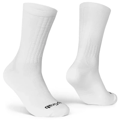 Imagen de Gripgrab Faststream AERO Cycling Socks Unisex Calcetines de deporte, Talla: Medium, White