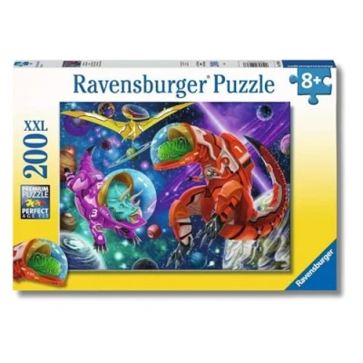 Imagen de Ravensburger Puzzle: Dinosaurios Espacio, Puzzles Niños 8 Años, Puzzle años o Más, para Adultos, Rompecabezas Niños, 200 piezas XXL, Regalo Niño