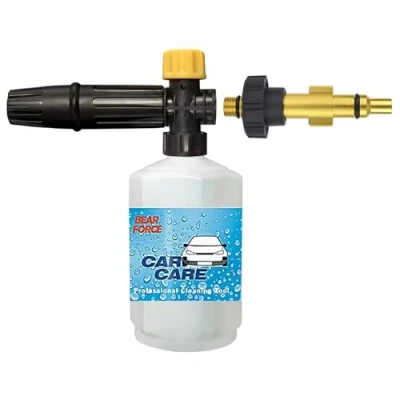 Imagen de Boquilla de espuma para lavadora a presión, compatible con limpiadores alta presión Lavor Wash Lidl Parkside Sterwins Deko Champion Vax