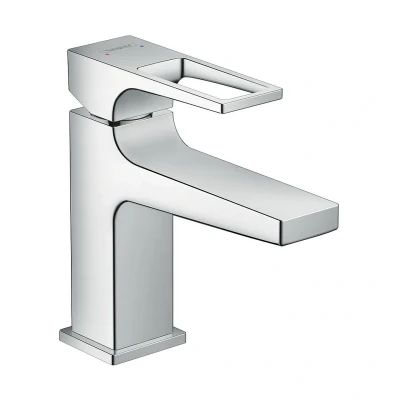 Imagen de Hansgrohe 74500000 Metropol 100 Grifo de Lavabo con vaciador Push Open, Cromo, mm
