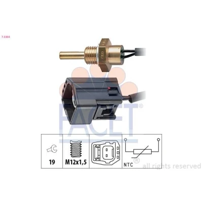Imagen de FACET 7.3304 Sensor, temperatura del refrigerante Made in Italy OE Equivalent VOLVO: S40 I