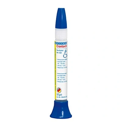 Imagen de WEICON Contact VA 1401 Adhesivo de Cianoacrilato 12 g Para gomas y plásticos