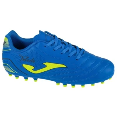 Imagen de Joma Toledo JR Unisex Botas de fútbol multitacos para niños, Talla: 37, Blue Zapatos