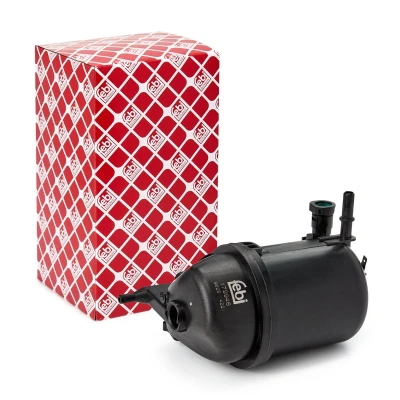 Imagen de FEBI BILSTEIN 179946 Filtro Combustible de tubería, con tapón roscado descarga agua, conexión para sensor agua