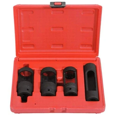 Imagen de KS Tools 455.0030 Juego de llaves vaso para inyectores diesel, 4 pzs