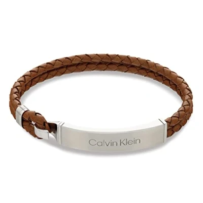 Imagen de Calvin Klein Pulsera, Hombre, Talla: One Size, Silber braun
