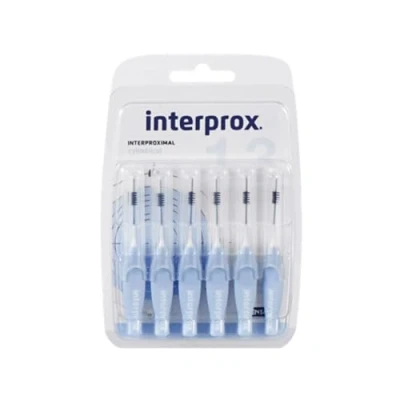Imagen de Interprox Cepillos interdentales cilíndricos azul claro 6 unidades, unidades (6 x unidades)