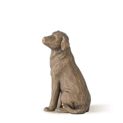 Imagen de Figura de perro marrón, Willow Tree, Home Deco, Enesco