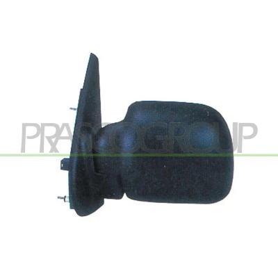 Imagen de Espejo retrovisor Prasco RN9167114 izquierda negro manual ajustable desde interior, Ajuste por varillas, plano RENAULT: Kangoo I, I Express