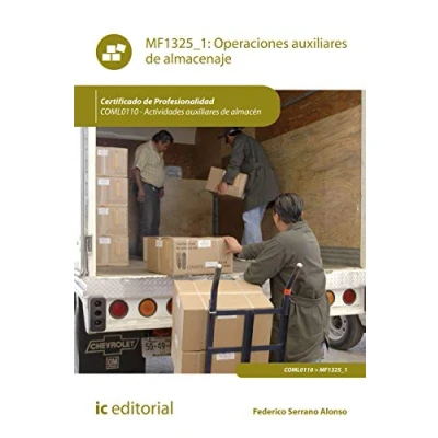 Imagen de Operaciones auxiliares de almacenaje. COML0110 Actividades almacén (SIN COLECCION)