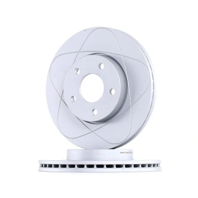 Imagen de ATE PowerDisc 24.0325 0117.1 Disco de freno 278,0 25,0 5 108,0 ventilado revestido altamente carbonizado FORD: Focus 2, C Max, Max