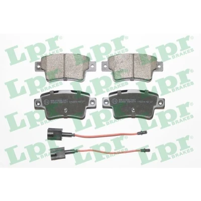 Imagen de LPR 05P1677 Juego de pastillas freno FIAT: Grande Punto Hatchback, II Evo Hatchback