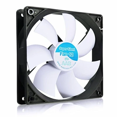 Imagen de AABCOOLING Super Silent Fan 12 Un Silencioso y Muy Efectivo Ventilador 120mm, PC, Laptop, 12cm, Cooler, 64,5 m3/h, 1200 RPM 13,9 dB(A)