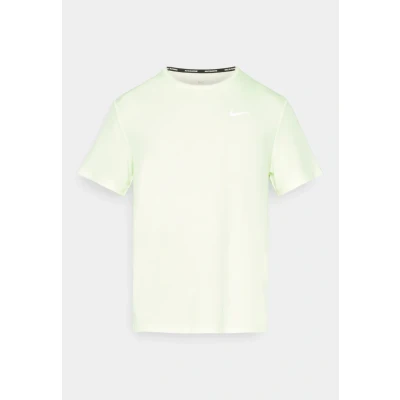 Imagen de Nike Performance Miler Camiseta deportiva, Hombre, Talla: Large, Barely volt/reflective silver