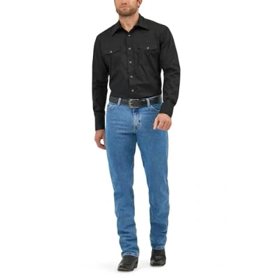 Imagen de Wrangler Jeans de Corte Vaquero Hombre, Stonewash, 34W x 32L