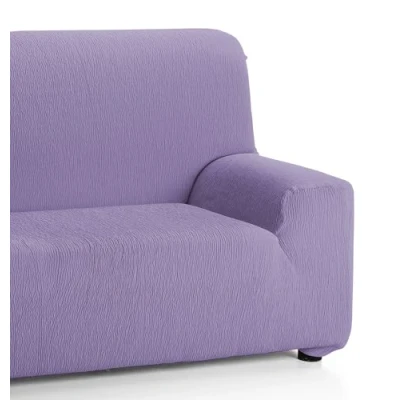 Imagen de Martina Home Emilia, Funda Elástica para Sofá de 3 Plazas, Lila, 170 a 220 cm ancho