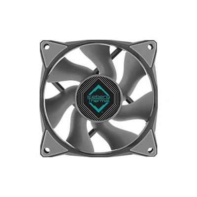 Imagen de Iceberg Thermal IceGALE Xtra 80mm 3000 RPM, 4 Pines, PWM, Rendimiento Extremo,Ventilador de PC 80 mm (80mm, gris)