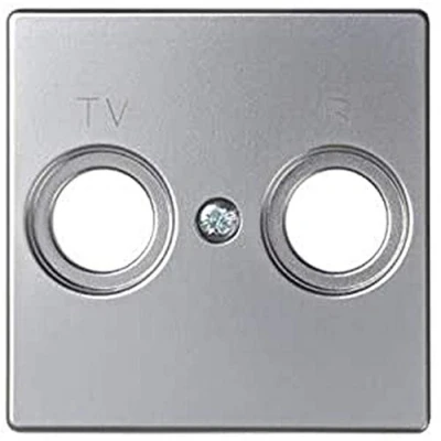 Imagen de Simon 82053 33 tapa toma r tv s 82 aluminio mate Ref. 6558233260