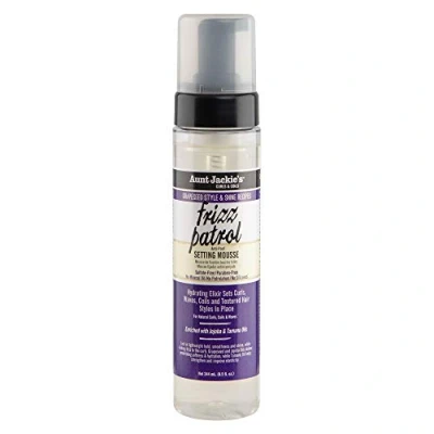 Imagen de Aunt Jackie&#039;s Grapeseed Style &amp; Shine Recipe Frizz Patrol Setting Mousse