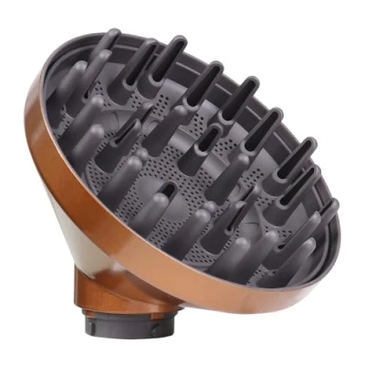 Imagen de difusor para Dyson largo de dientes largos Airwrap accesorio secador pelo, rizos cabello ondulado y rizado, conversión aire dorado