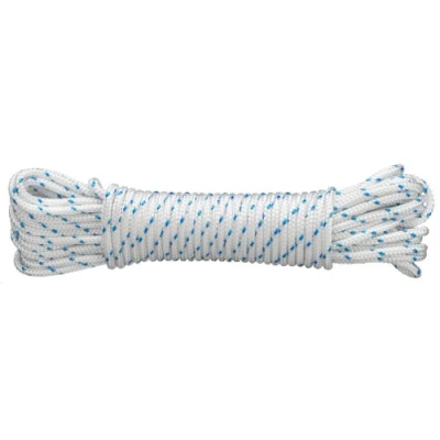 Imagen de Connex DY2702880 Cuerda Multiusos (4 mm x 20 m, Conforme a DIN 83307), Color Blanco y Azul