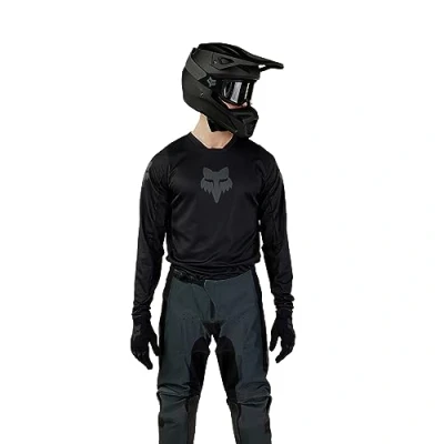 Imagen de Fox Racing 180 Blackout Jersey, Cortavientos Hombre, Negro, L