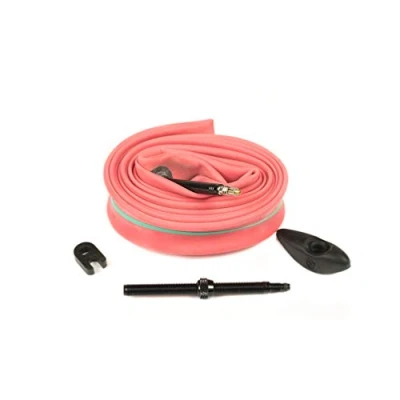 Imagen de SILCA Tubo de látex premium 700c Ancho neumáticos 24 mm 30 Vástago Válvula aluminio negro ligero 42 longitud Presta interior