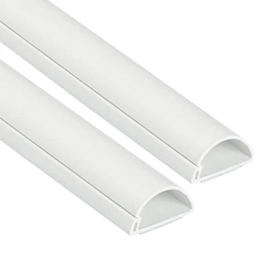 Imagen de D Line Mini 1D3015W 2PK, Canaletas de plástico para cables red y líneas eléctricas, eléctricos 2x 30mm (anch.) x 15mm (alt.) 1 metro longitudes (2 metro) Blanco