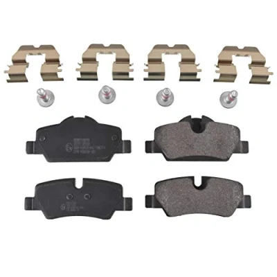 Imagen de FEBI BILSTEIN 116290 Juego de pastillas freno Eje trasero preparado para indicador desgaste con material fijación MINI: Cabrio, Hatchback