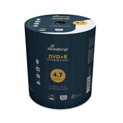 Imagen de Dvd+r Mediarange 16x Cake 100 47gb Mr443