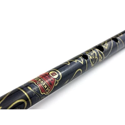 Imagen de GEWA Flageolet Boho Whistle afinación en D, negro