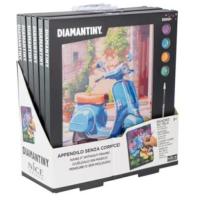 Imagen de DIAMANTINY Pintura con números, multicolor, 32 x 30 2 cm, 96560