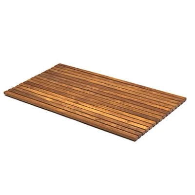 Imagen de AsinoX TEK4H7100 Tarima de ducha y baño flexible, madera teca